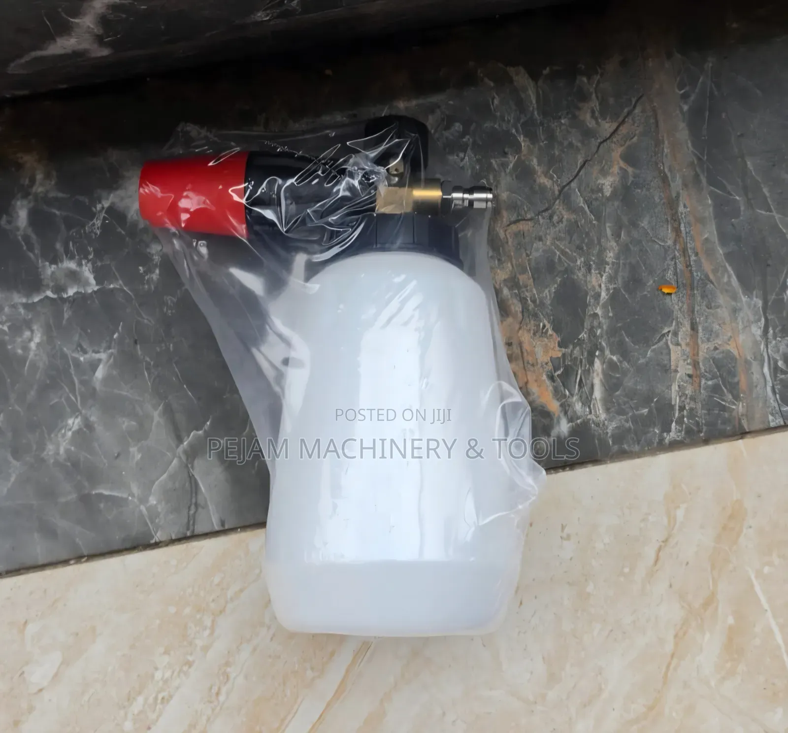 Adjustable High-Pressure Snow Foam Cannon 1L Quick-Connector Fitting