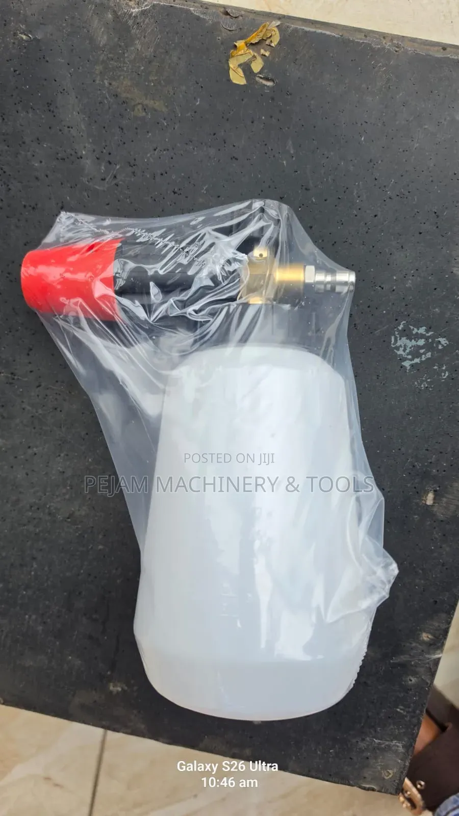 Adjustable High-Pressure Snow Foam Cannon 1L Quick-Connector Fitting