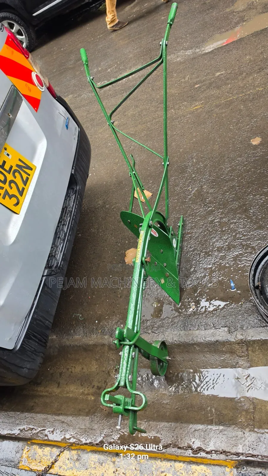 Green Animal-Drawn Ox Plough/Golden Maize Ox Plough for Tilling