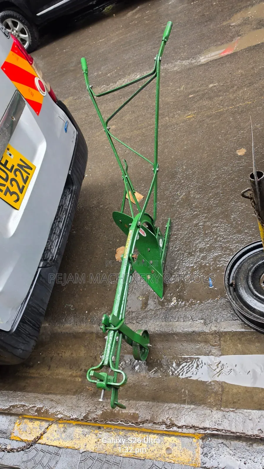 Green Animal-Drawn Ox Plough/Golden Maize Ox Plough for Tilling