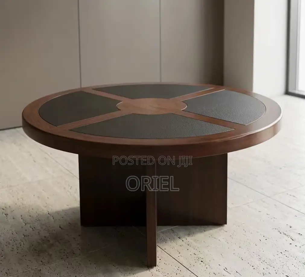Office Boardroom Table : Imported Round Meeting Table