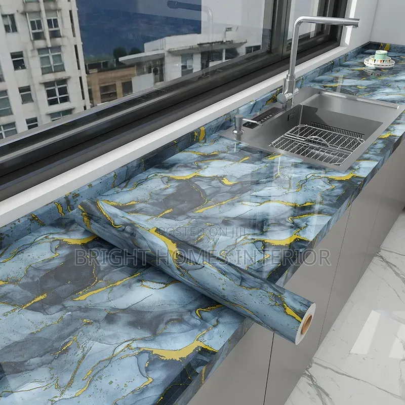 Marble Glossy Contact Paper Table Top Glossy Contact Paper