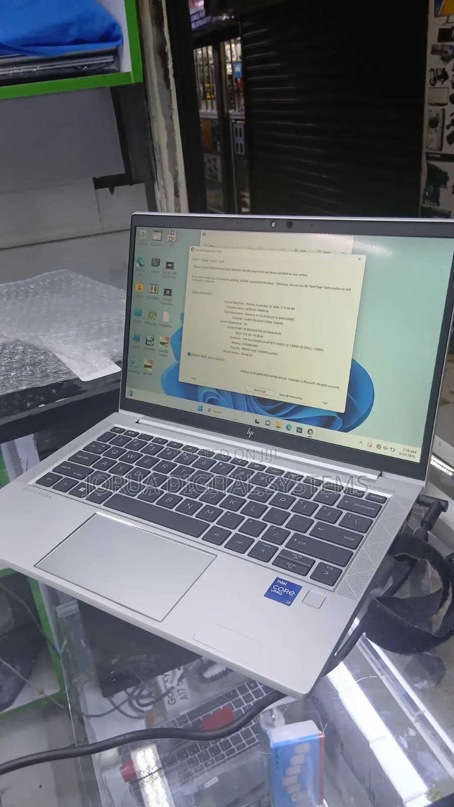 Laptop HP EliteBook 830 G8 8GB Intel Core i5 SSD 256GB