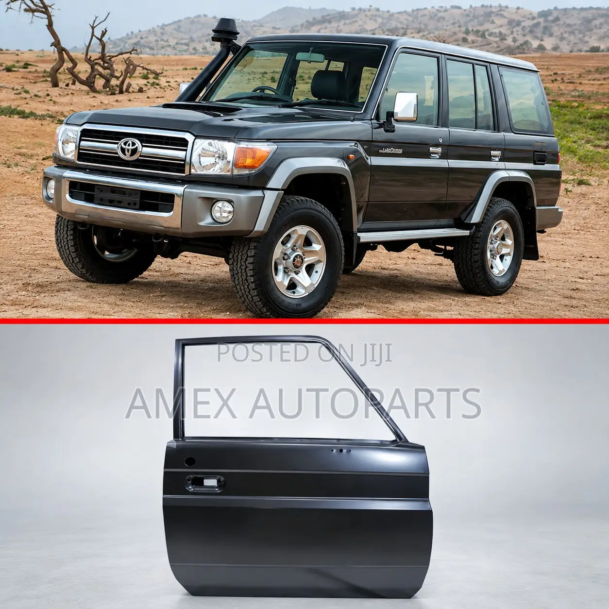 Front Door Toyota Land Cruiser FJ79 HZJ79 HZJ78
