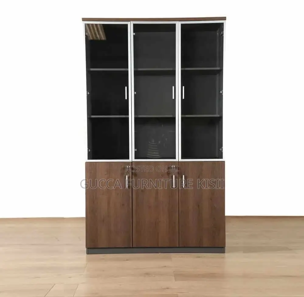 3-Door Wooden Filling Cabinet