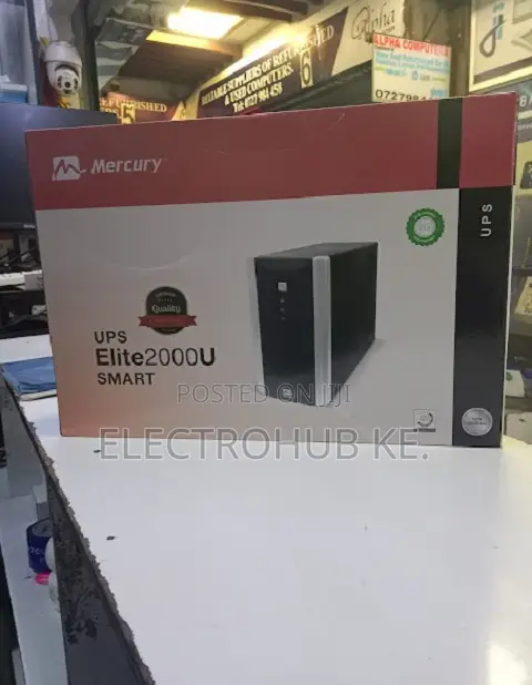 Mercury Elite2000U UPS for PC Electronics