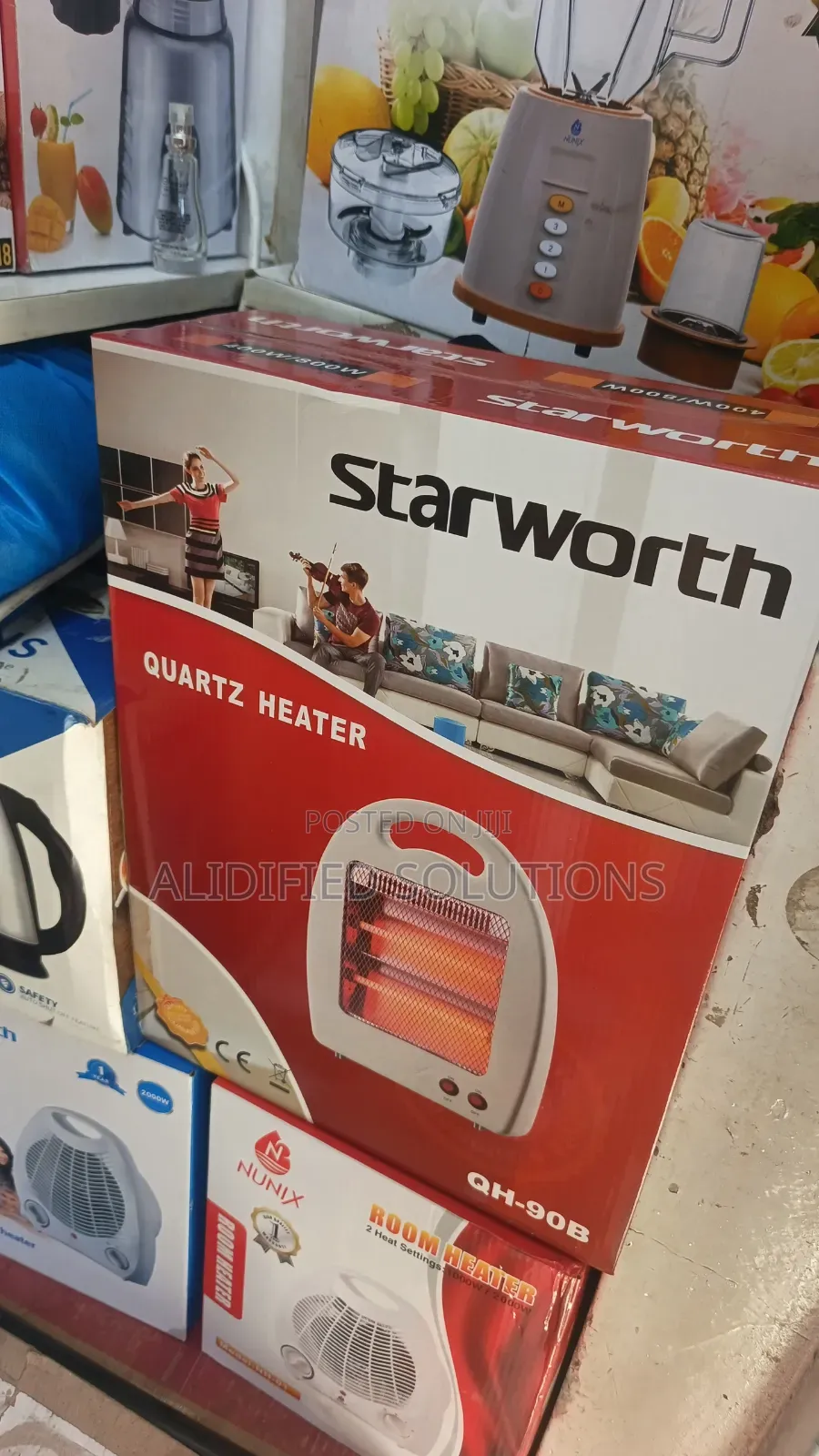 Quartz Room Heater < >Starworth Room Heater