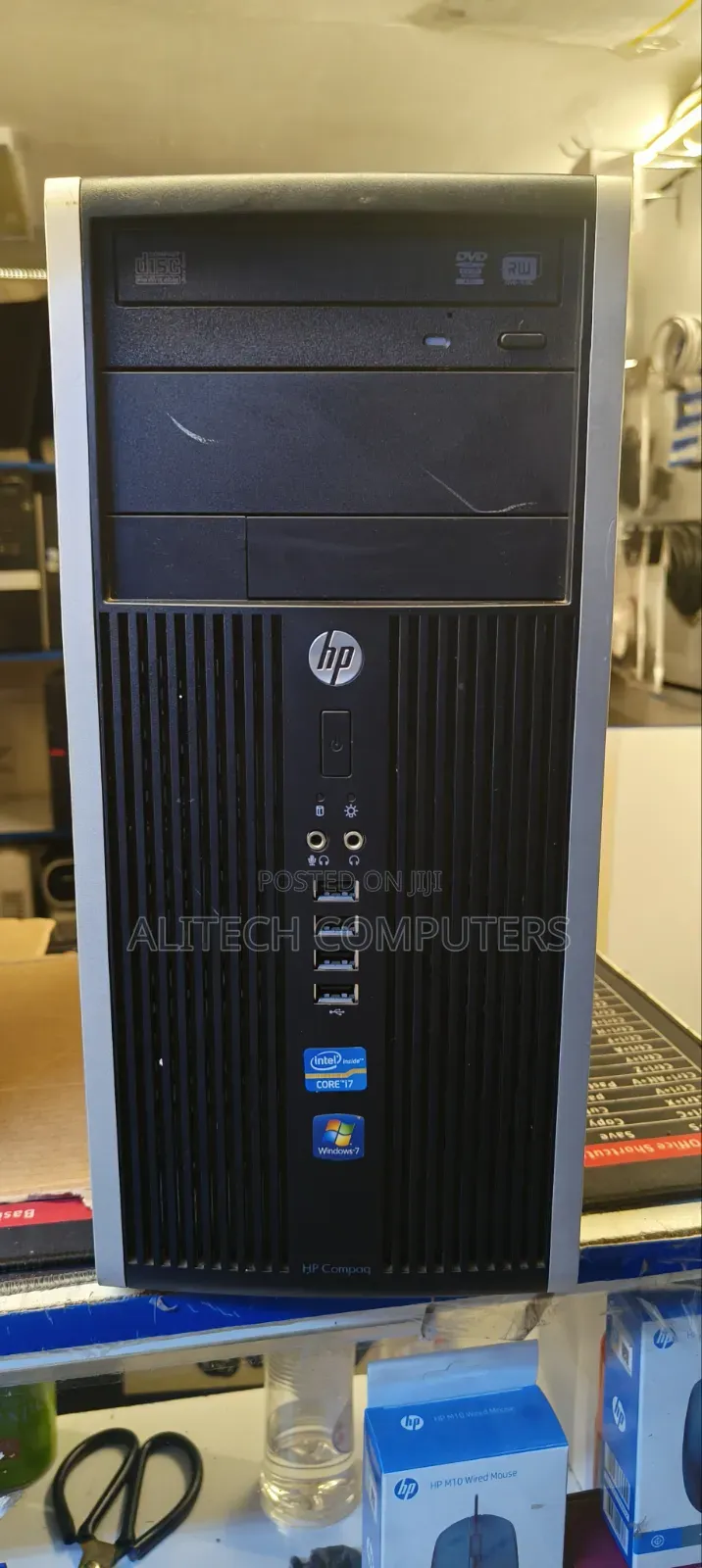 Desktop Computer HP 8GB Intel Core i7 HDD 500GB