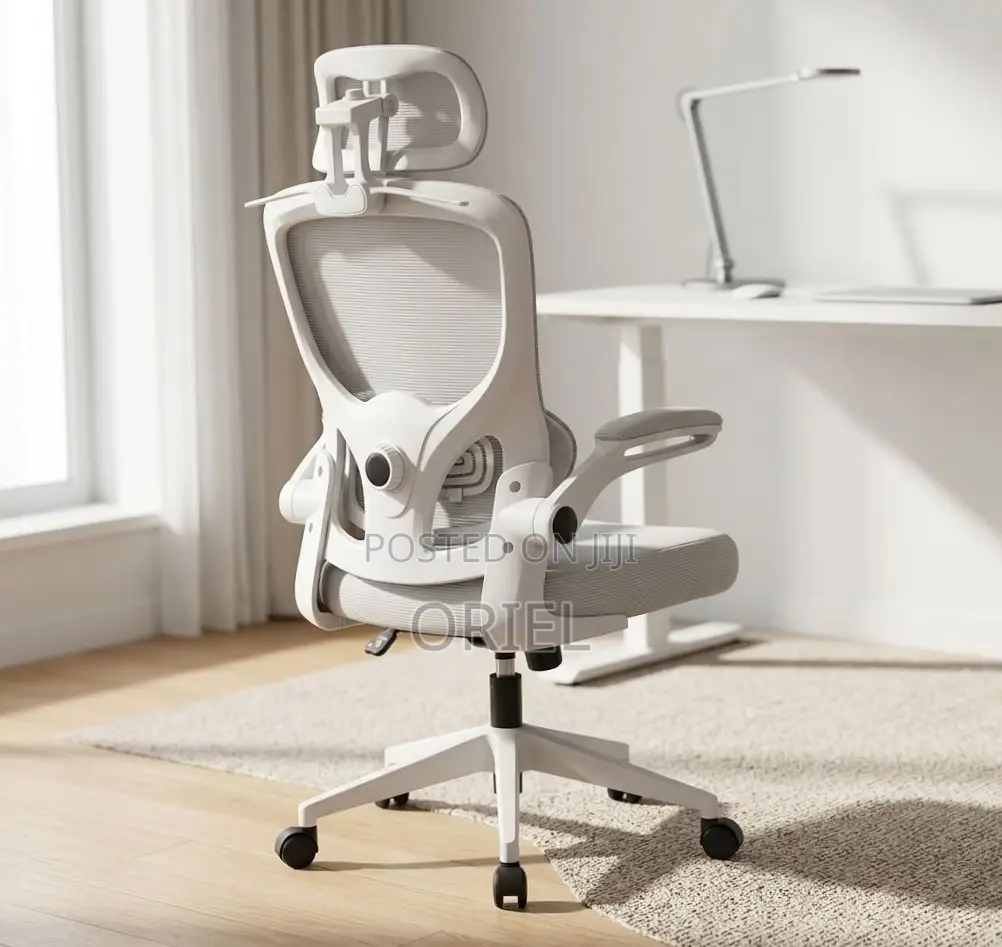 Modern Office Chair: Gray Office Seat