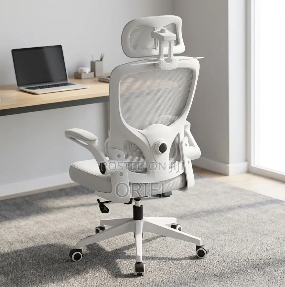 Modern Office Chair: Gray Office Seat
