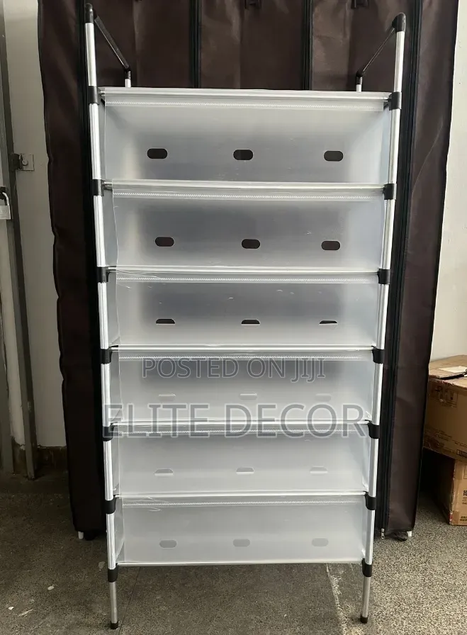 7Layer Dustproof Shoe Rack – Multi-Layer Shoe Organizer