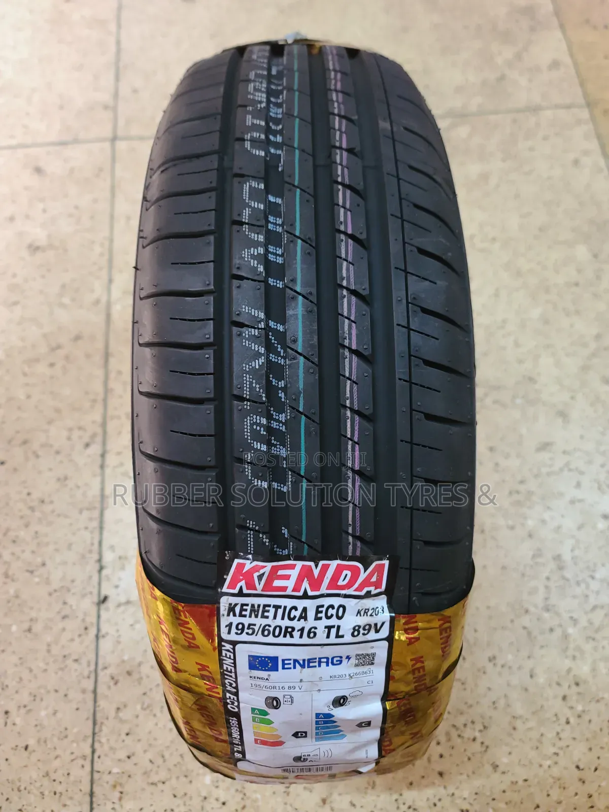 195 /60 R16 Kenda Tyres 89v Kenetica Kr203