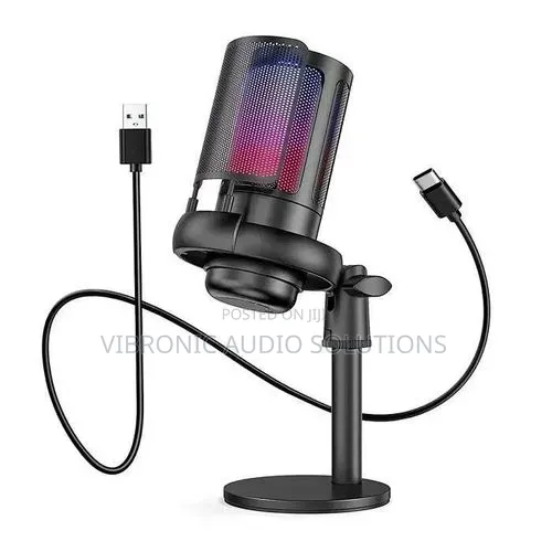 USB RGB Streaming Microphone