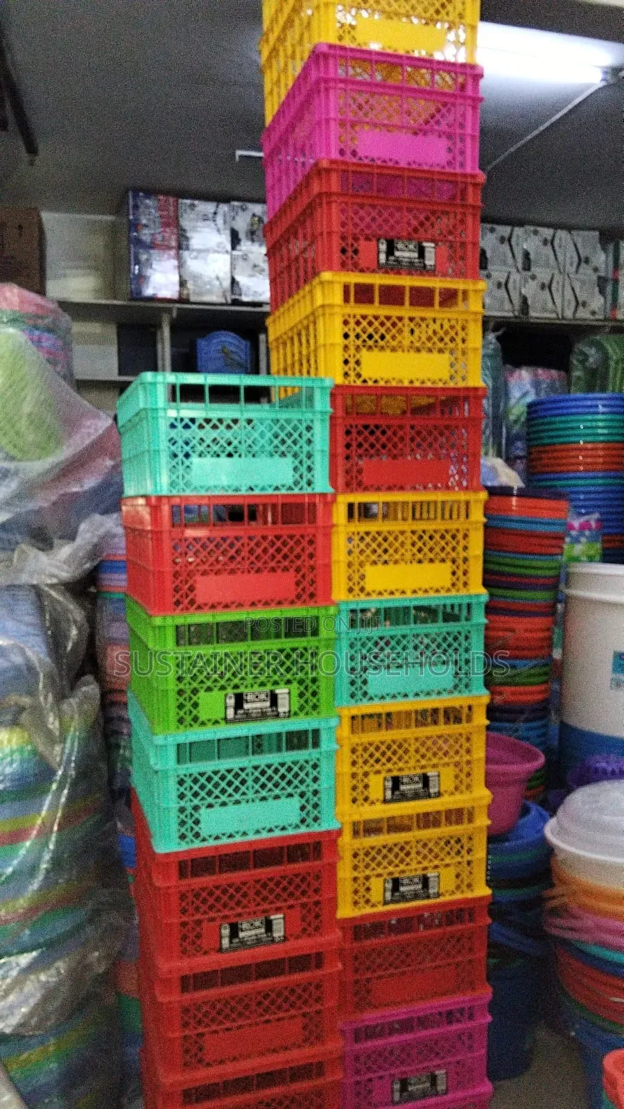 Small Plastic Crates