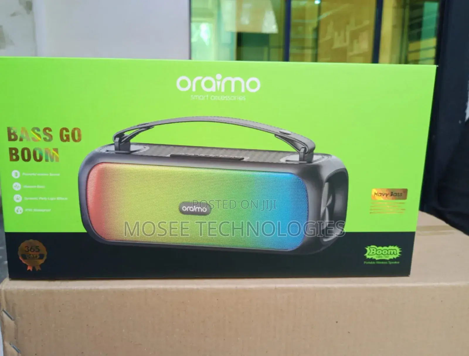 Oraimo Base Go Boom Bluetooth Sound Speaker