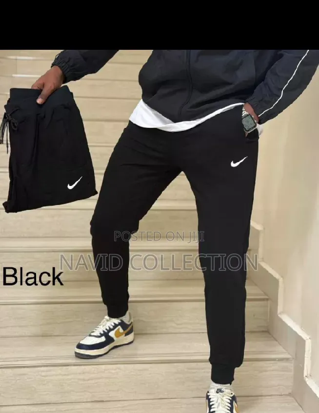 Black Comfortable Sweatpants