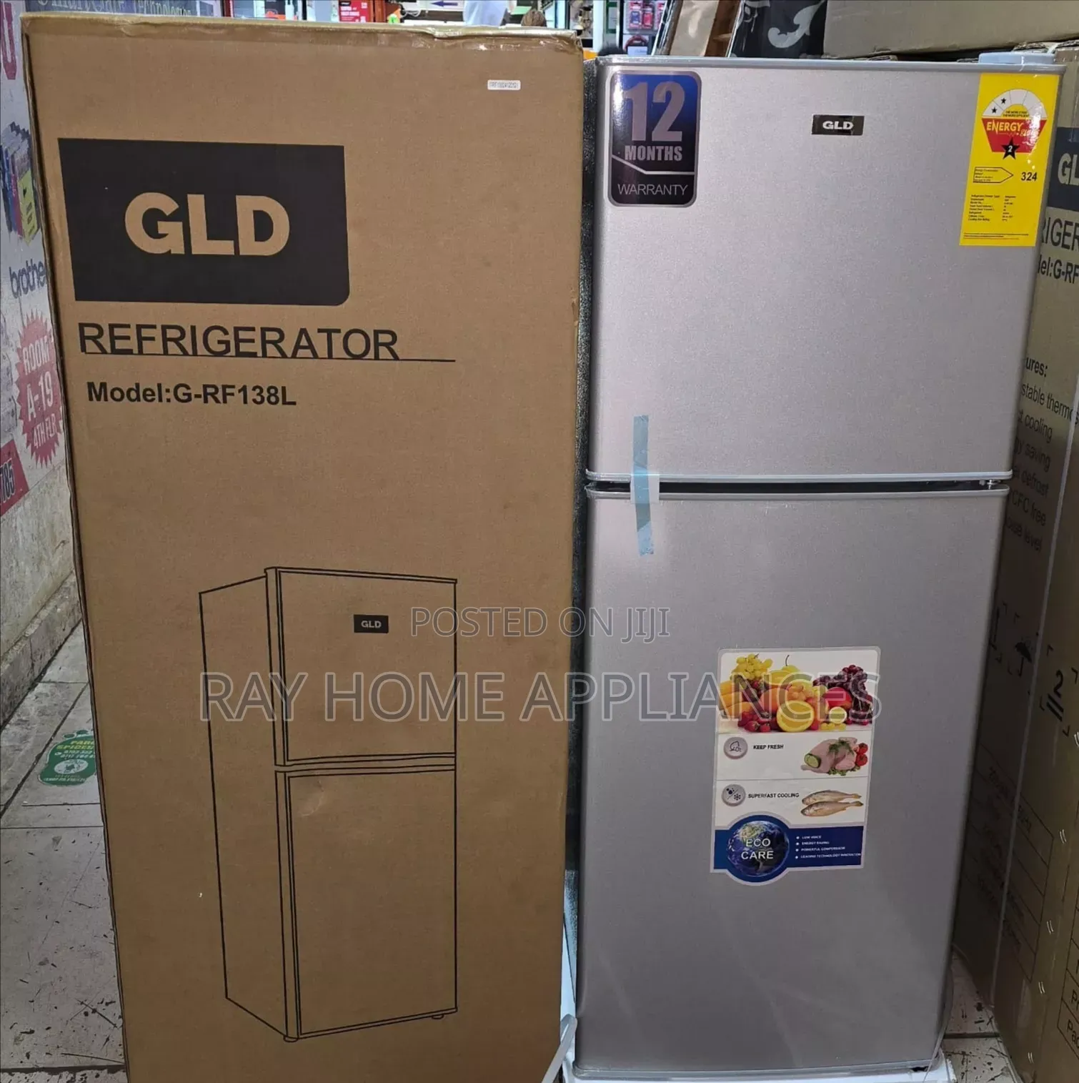138litres Double Door Refrigerator