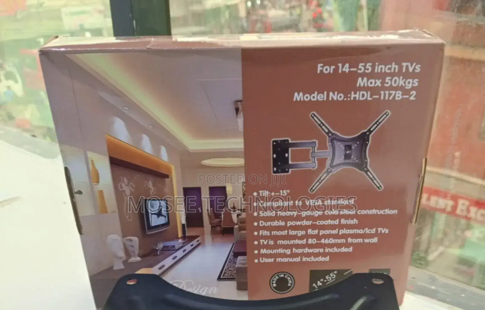 14–55 Inch Full Motion Swivel TV Wall Mount