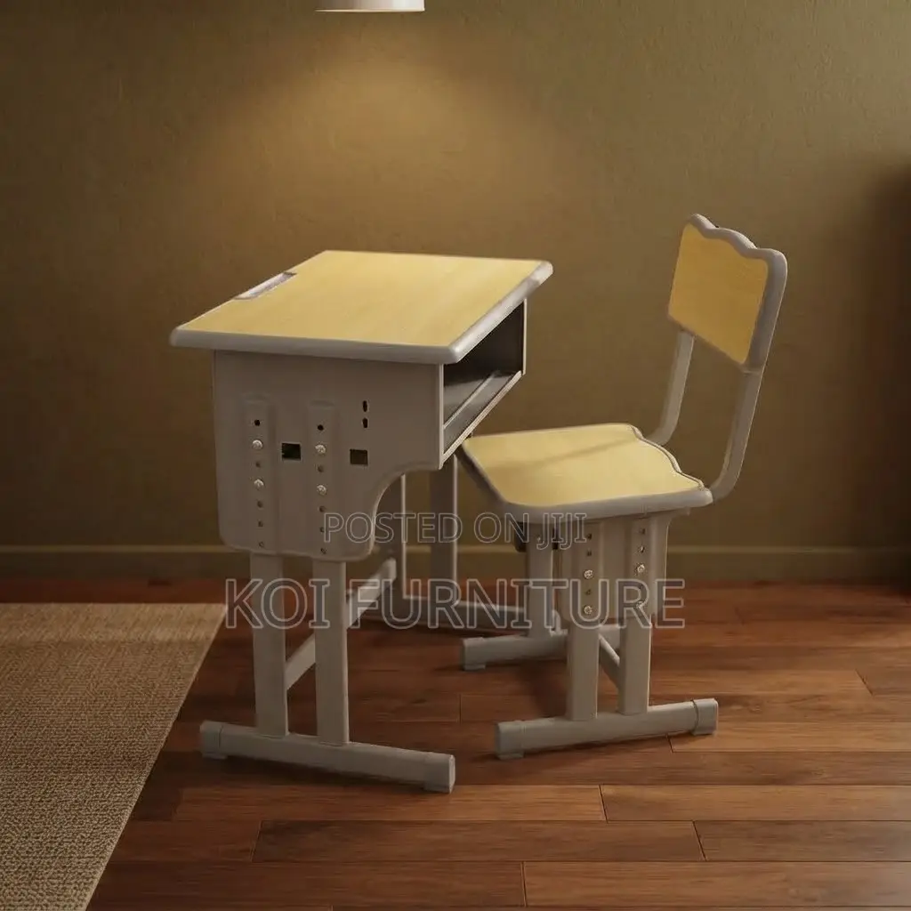 Home Desk; Adjustable School Desk Chair Set for Kids
