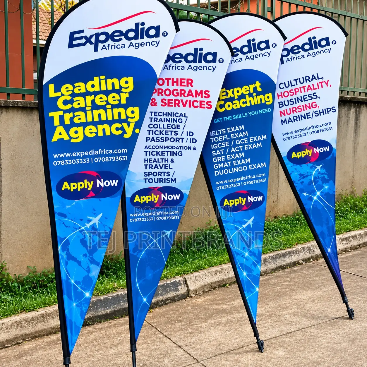 Teardrop Banner