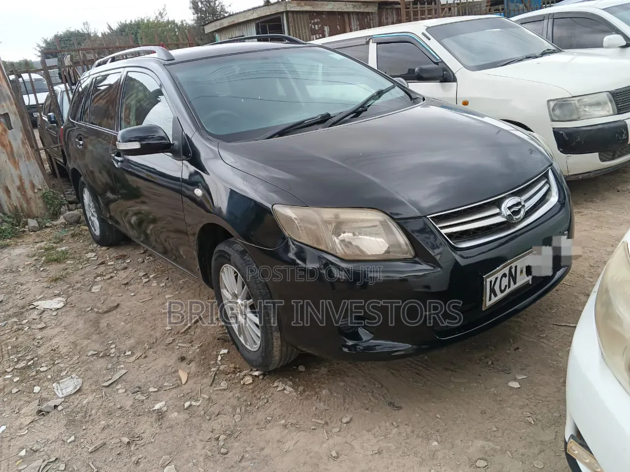 Toyota Corolla Fielder 2010 Black
