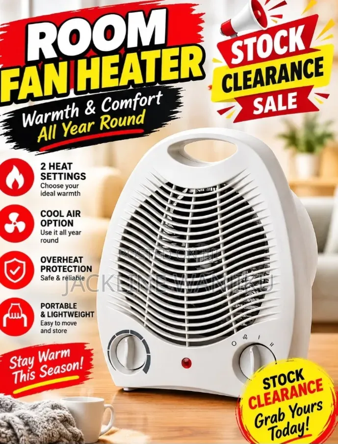 *Room Fan Heater*
