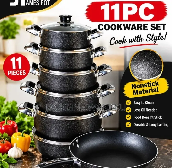 *James Pot 11pc Cookware Set*