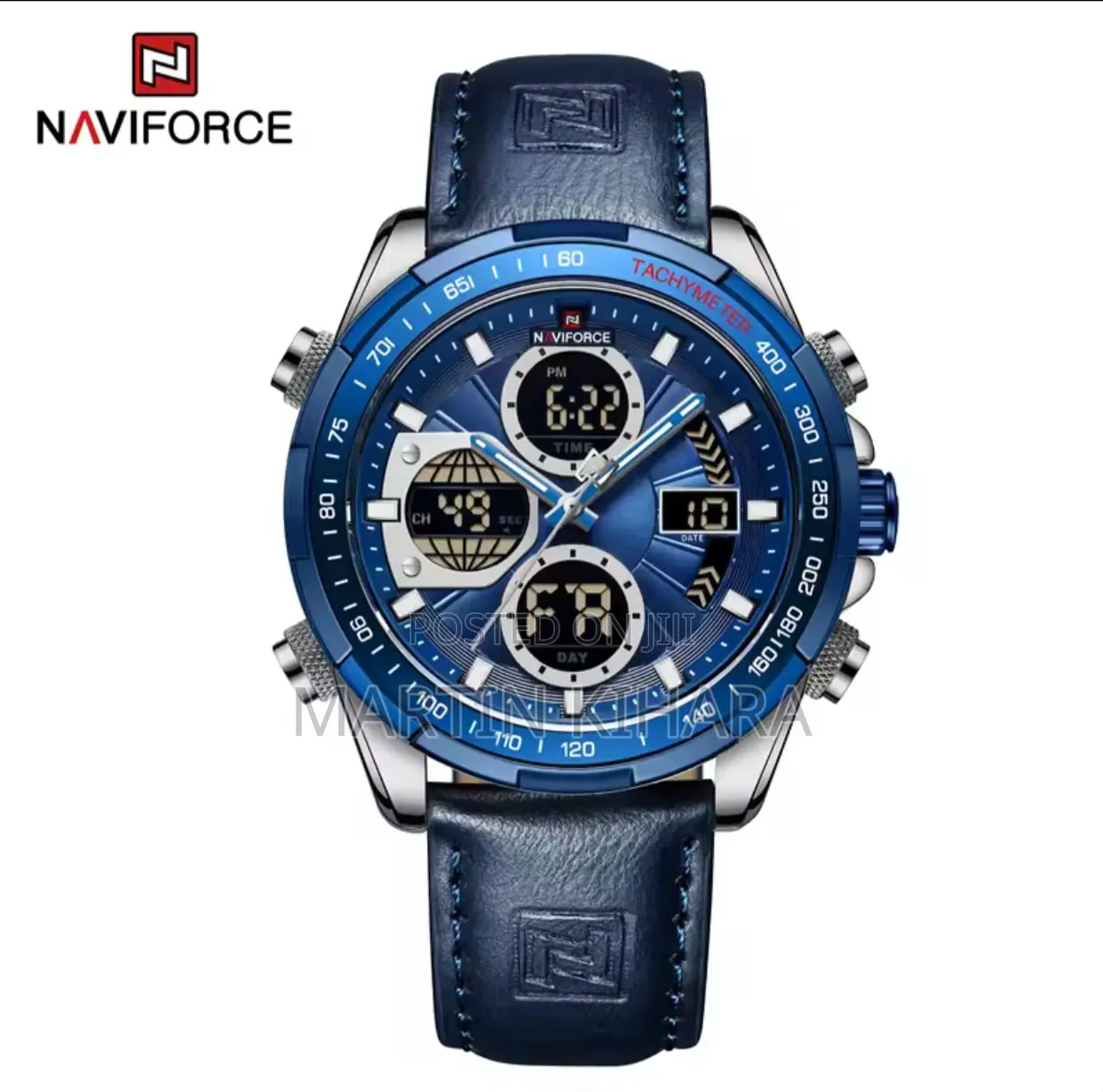 Naviforce Gents Leather Watch #NF9197