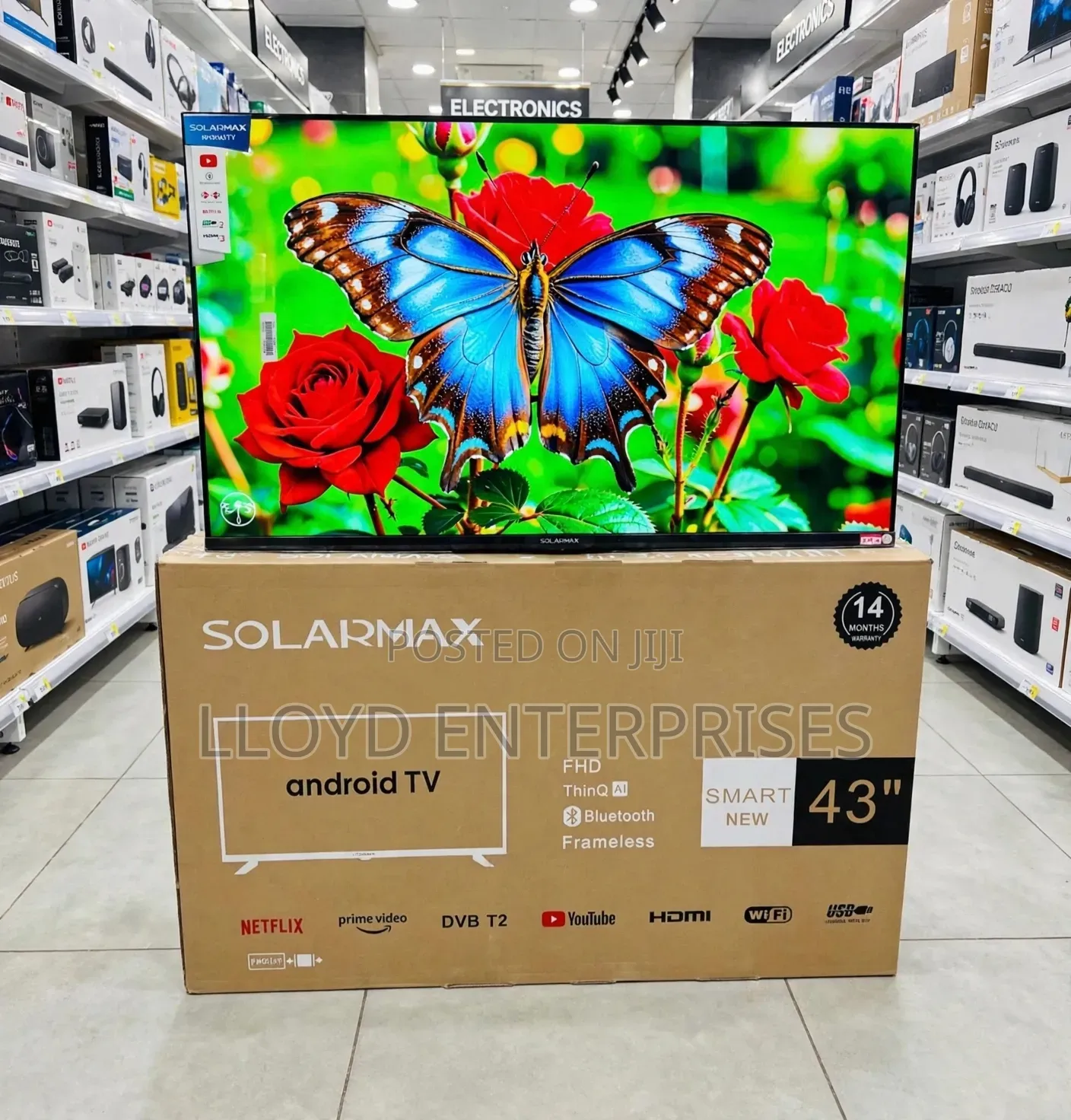 Solarmax Qled 43" Smart Android