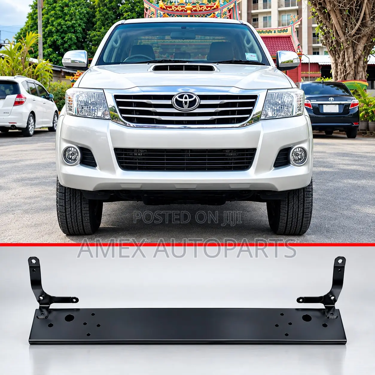 Bumper Reinforcement Toyota Vigo Champ 2012 Onwards