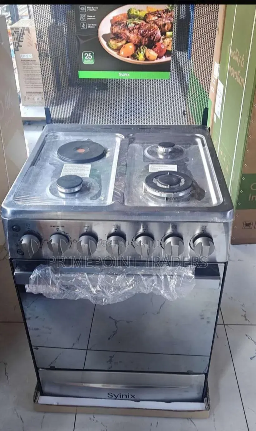 Syinix Q60gc5 60×60 Modern 3+1 Cooker