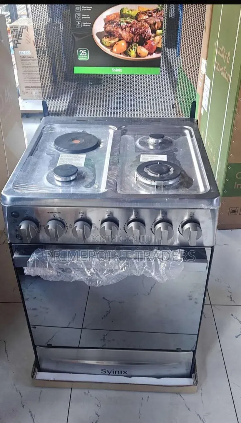 Syinix Q60gc5 60×60 Modern 3+1 Cooker