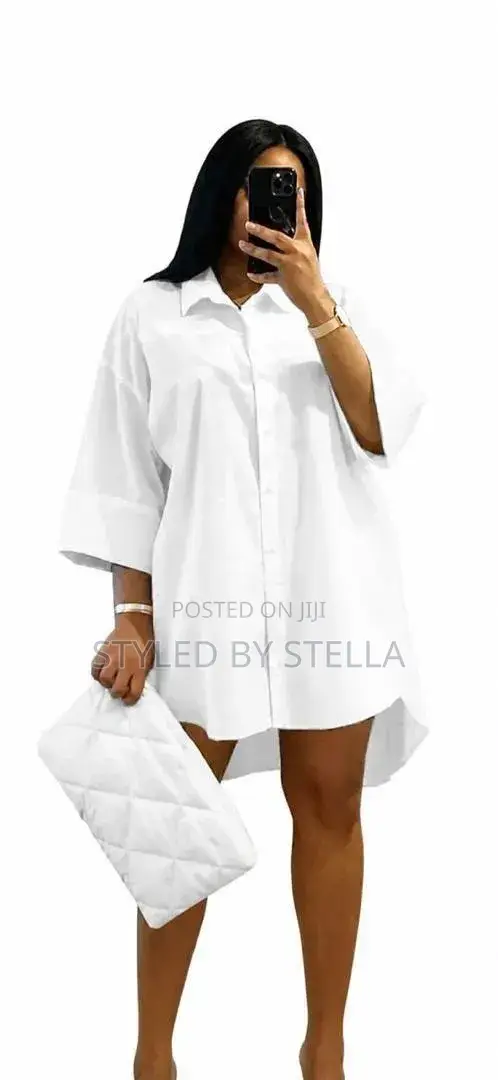 White Tshirt Dress.