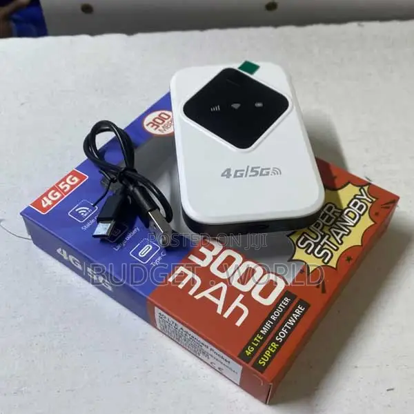 Fast Internet 300Mbps Wireless 3000mAh Portable MIFI 4g/5g