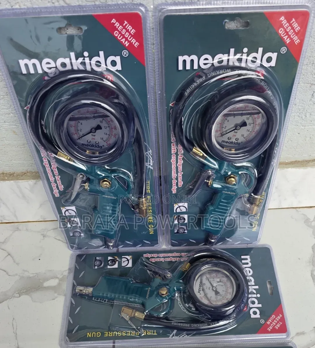 Meakida Tire Pressure Gauge / Tire Inflator