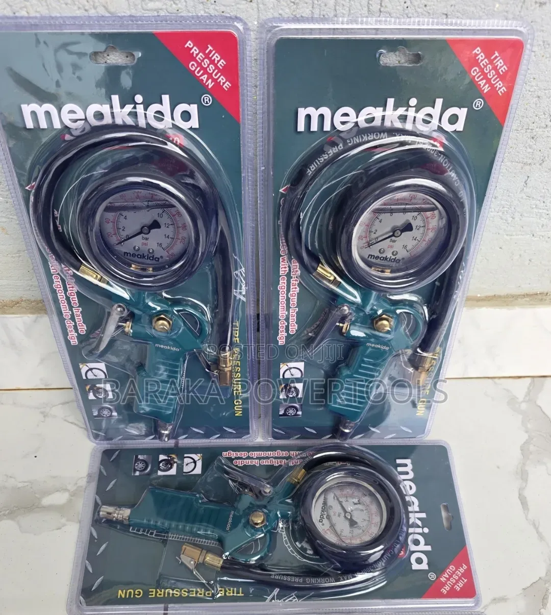 Meakida Tire Pressure Gauge / Tire Inflator