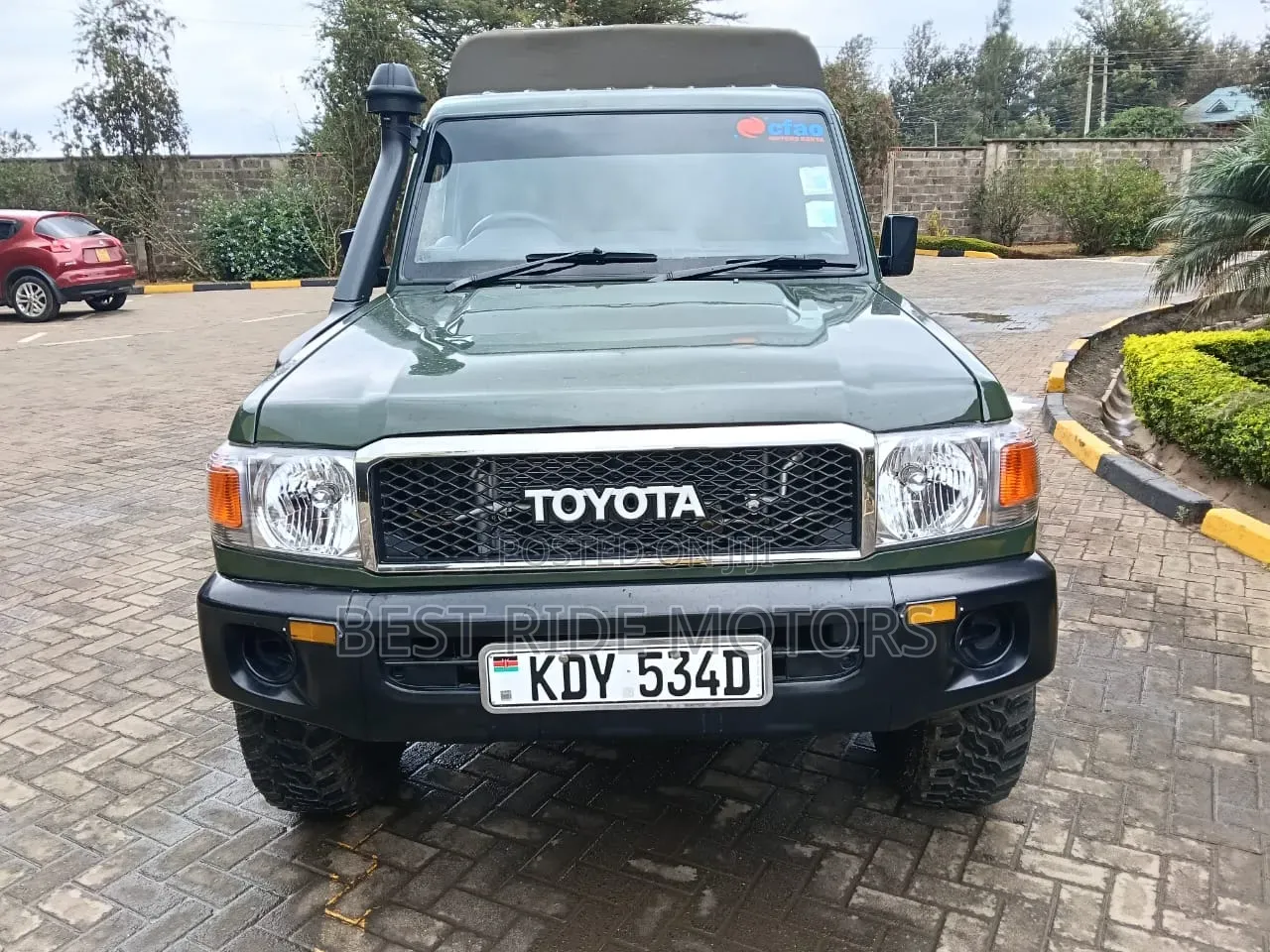 Toyota Land Cruiser 79 Series 2017 Green