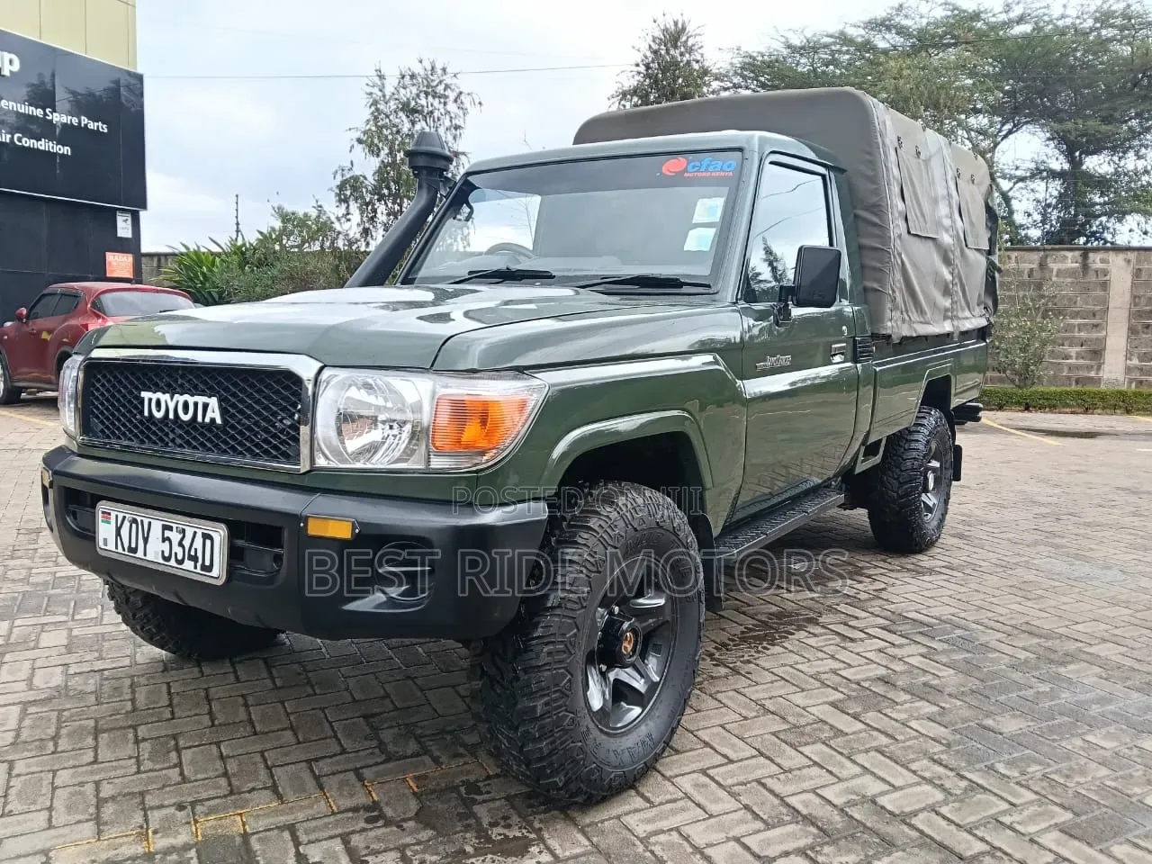 Toyota Land Cruiser 79 Series 2017 Green