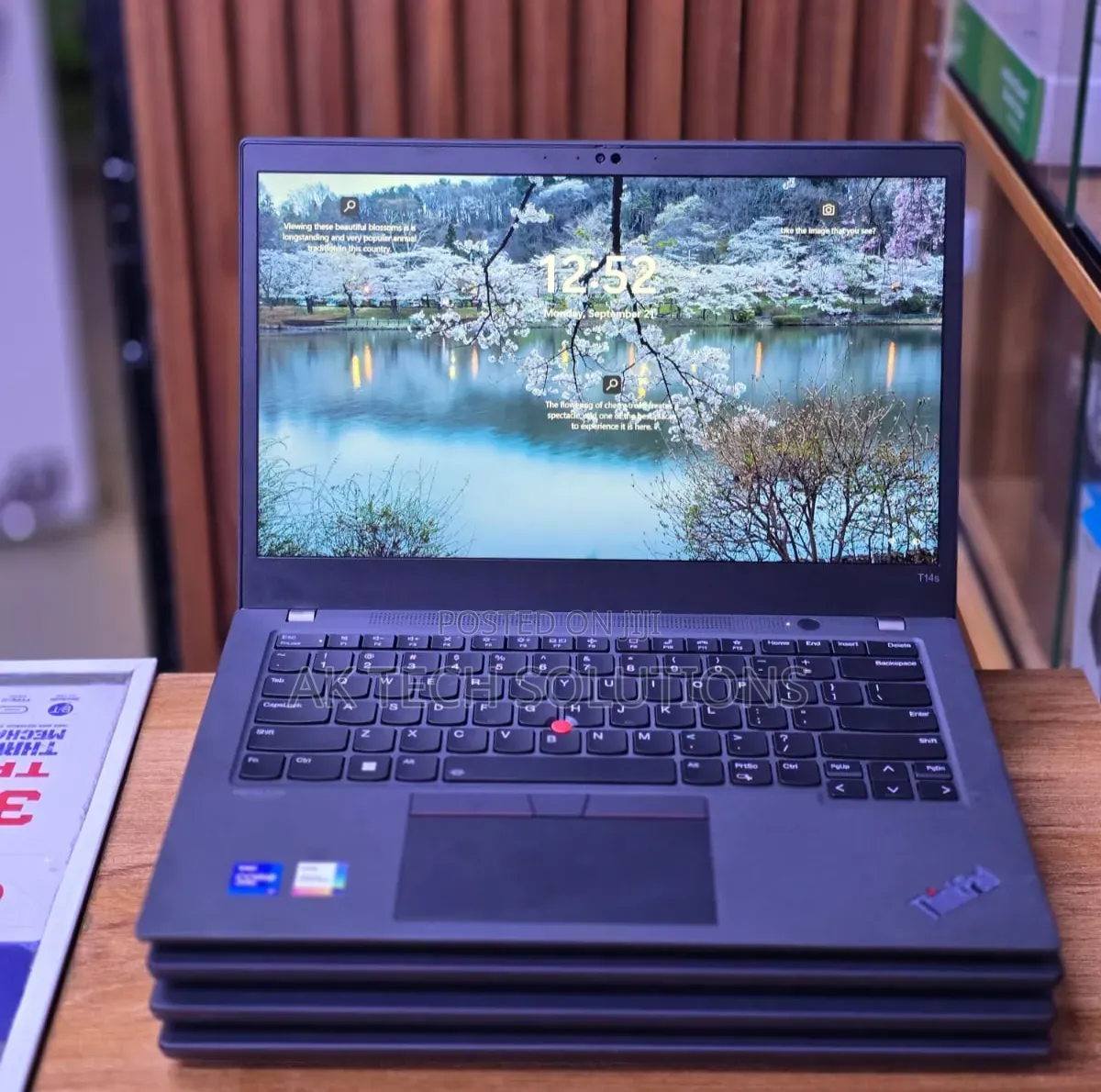 Laptop Lenovo ThinkPad T14s Gen 2 32GB Intel Core i7 SSD 256GB