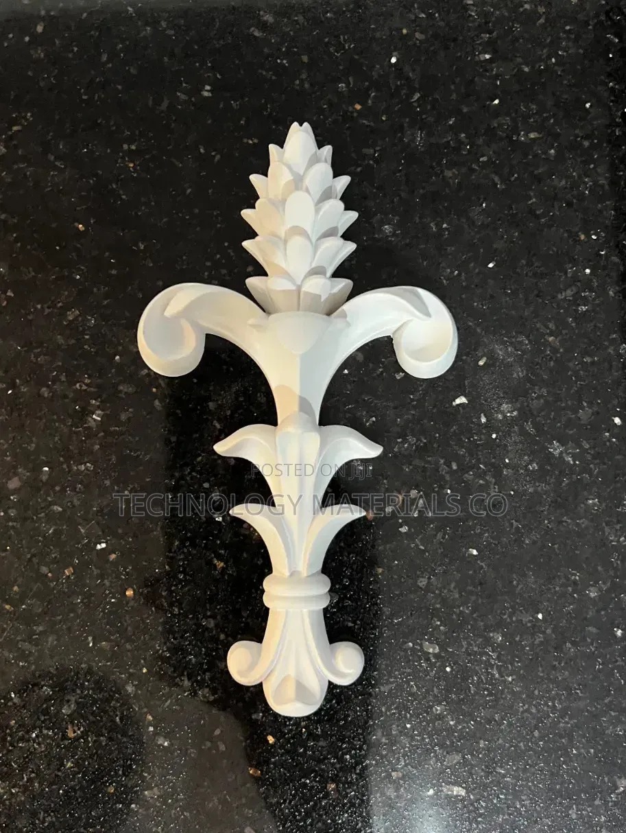 Decorative Wall Applique Floral Moulding,Code:DP 6240 – 139×74x22mm