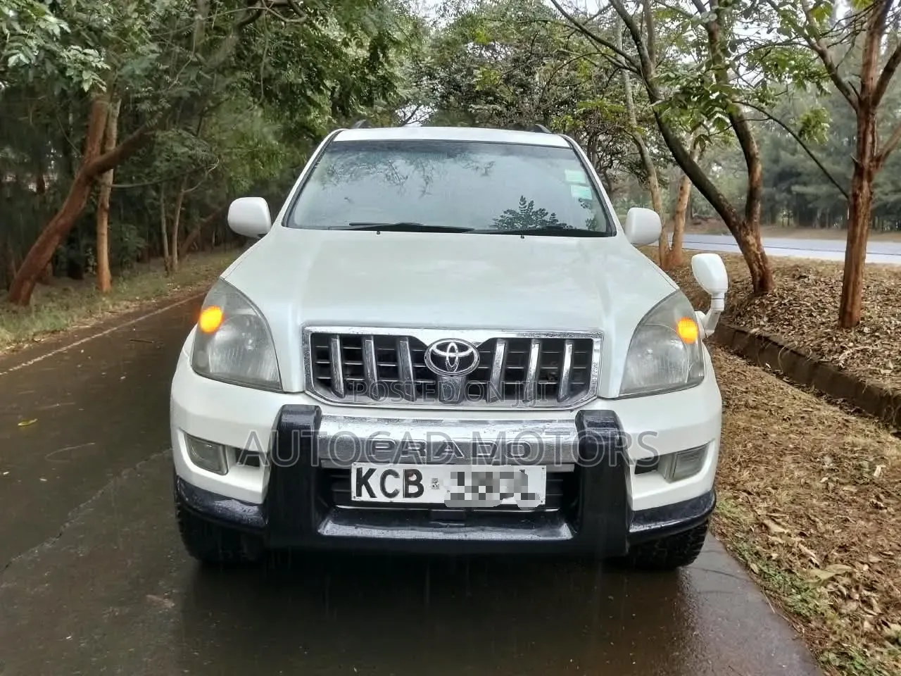 Toyota Land Cruiser Prado 2007 White