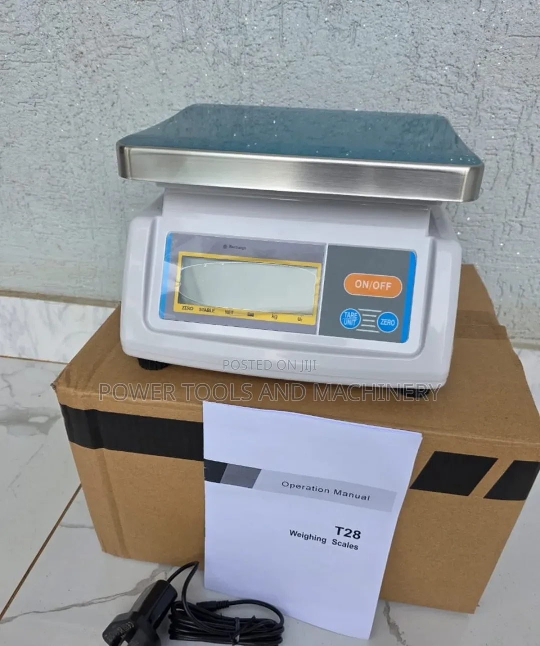 T-28 Water Proof Digital Weighing Scale /15kgs T Scale