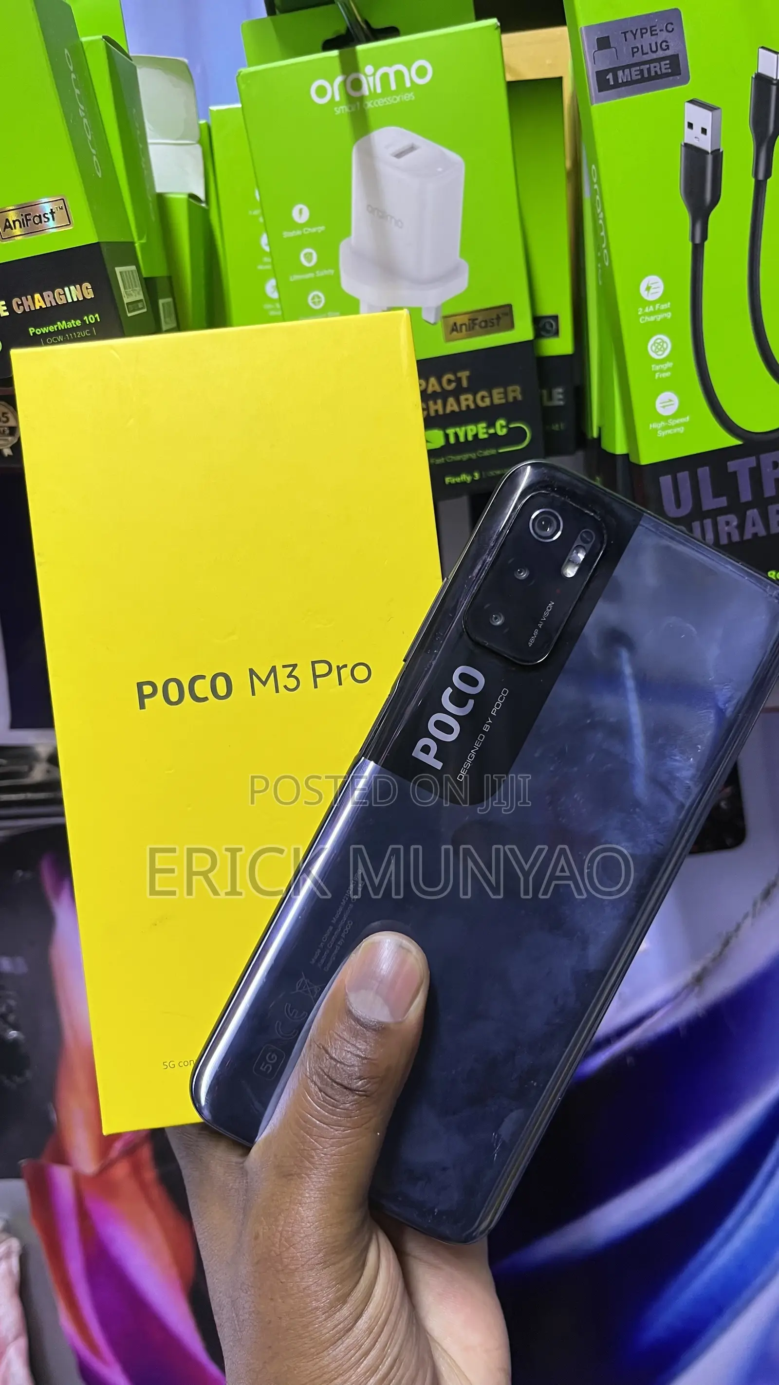 Xiaomi Poco M3 Pro 5G 128 GB Black