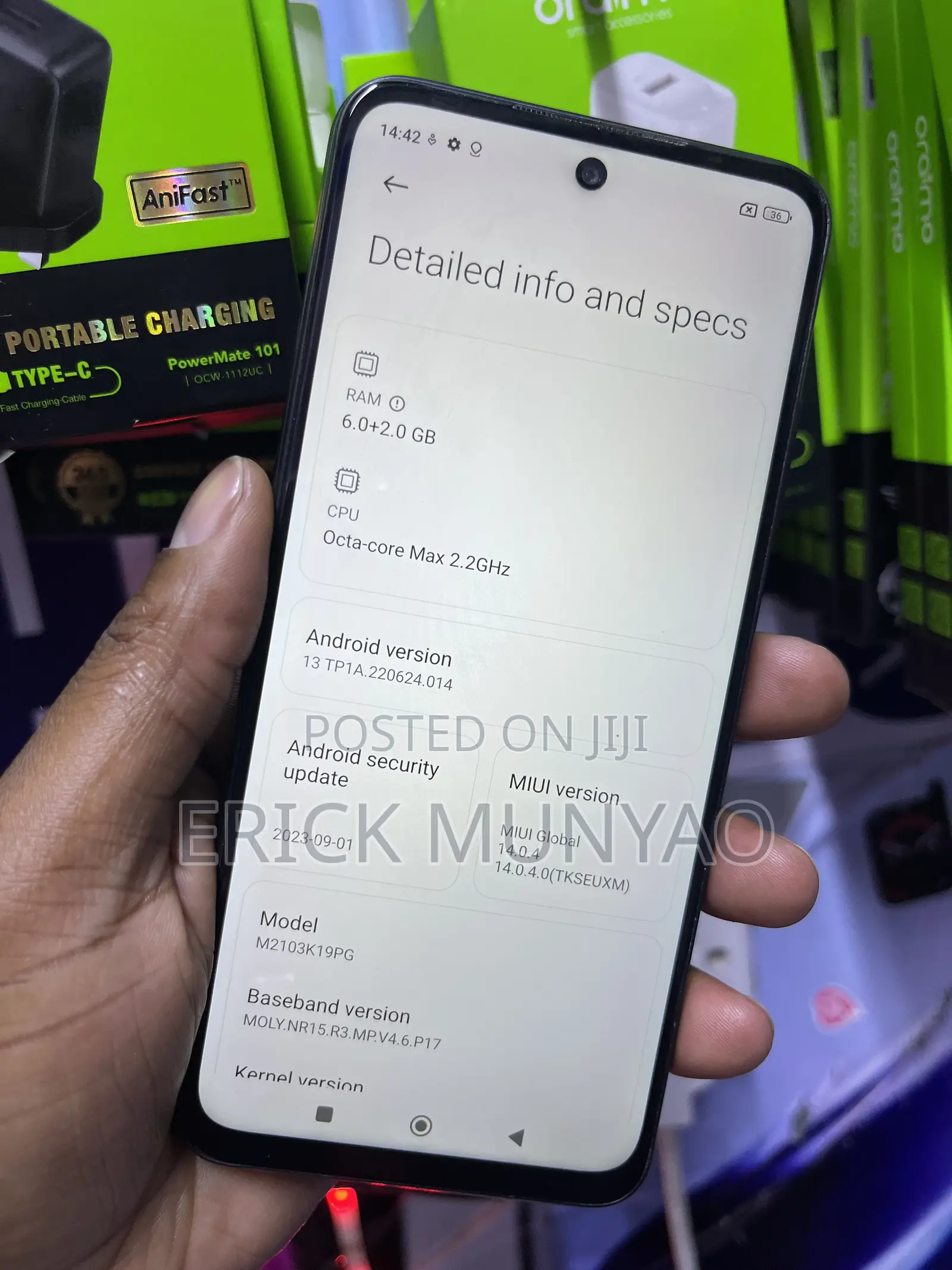 Xiaomi Poco M3 Pro 5G 128 GB Black