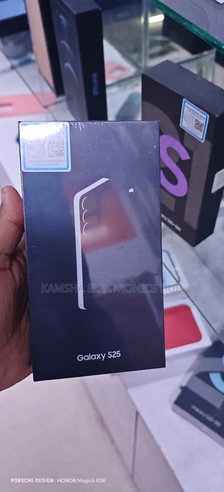 New Samsung Galaxy S25 256 GB White