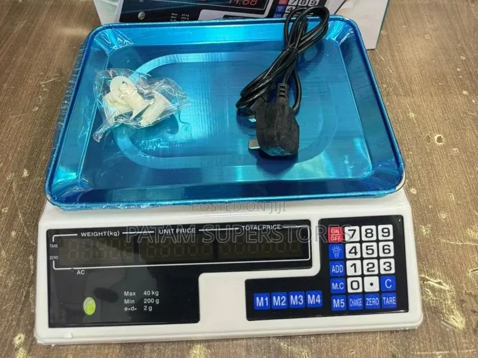 Acs-40kg Digital Weighing Scale
