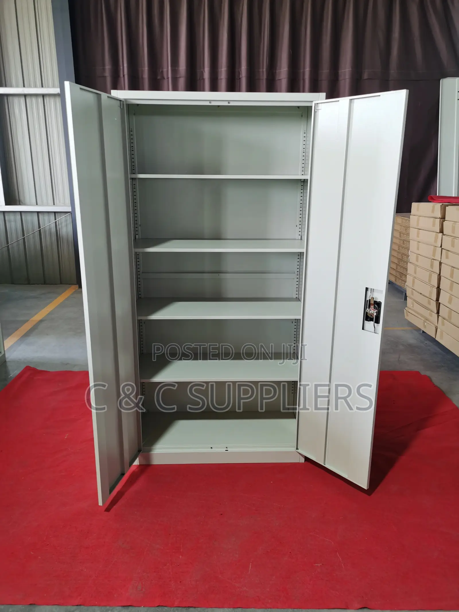 Office Metallic Display Cabinet.