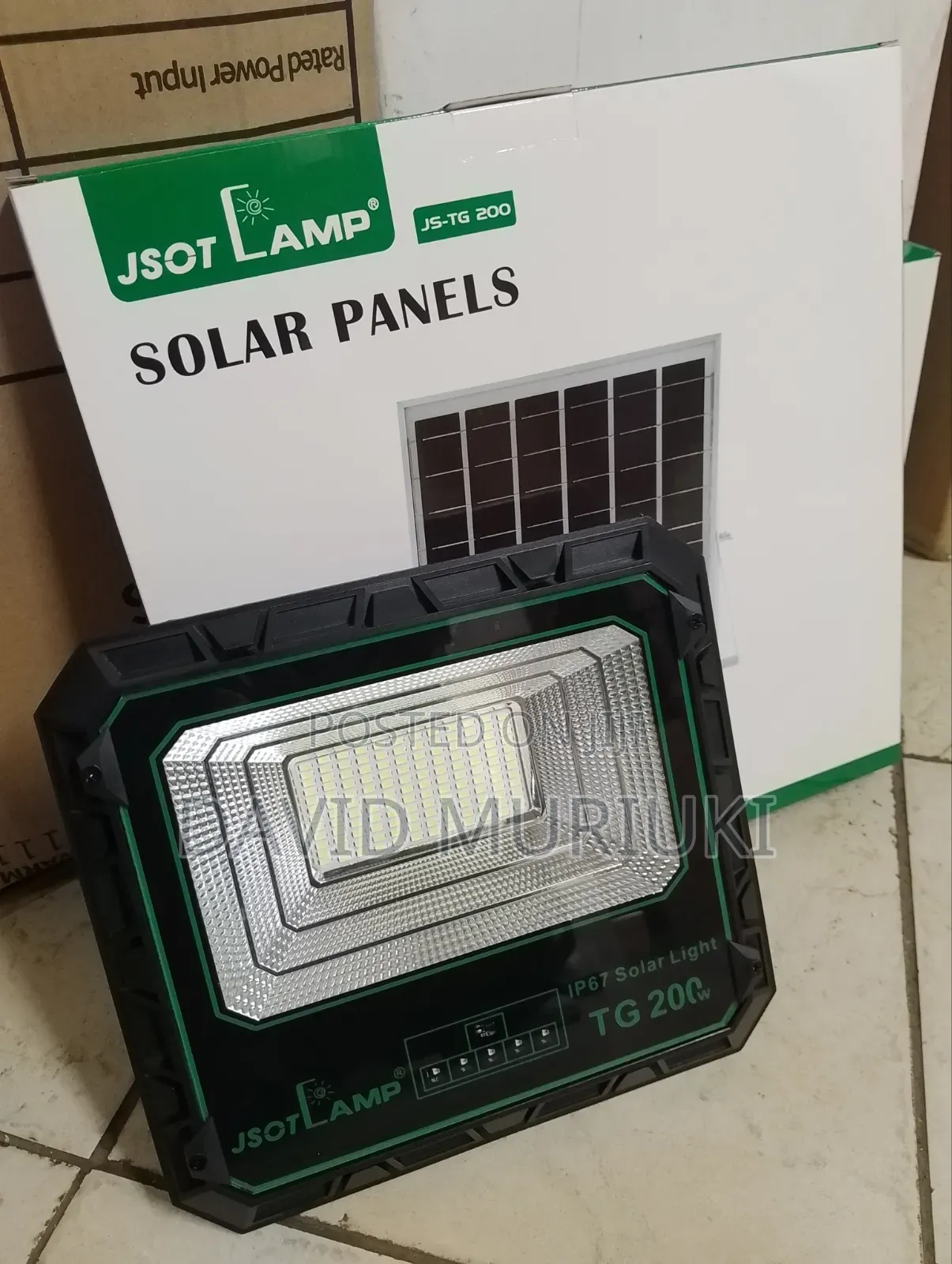 JSOT 200W Solar LED Security Light