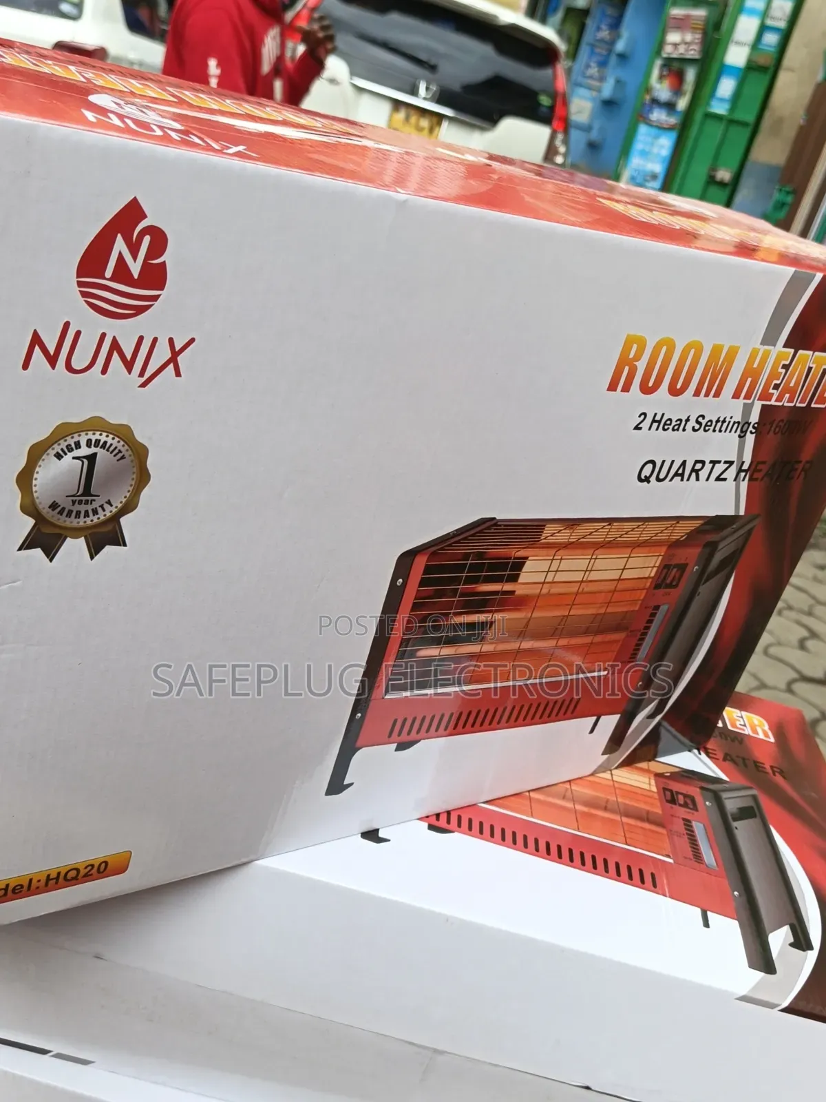 Nunix 1600W Electric Room Heater HQ20 – Quartz Heater