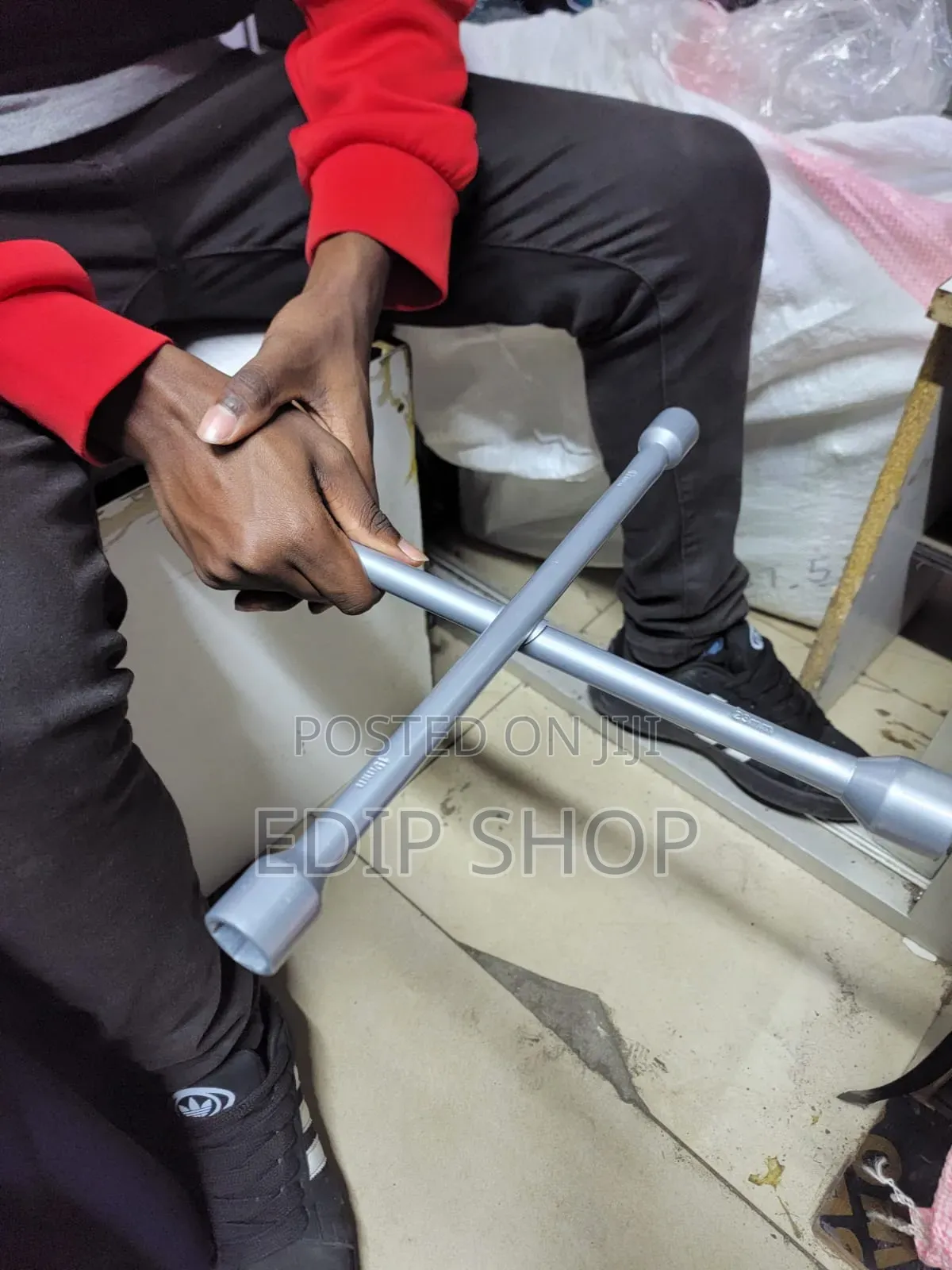 4 Way Car Lug Wrench Spanner